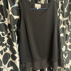 レディースL✴︎タンクトップブラック🐦‍⬛の画像