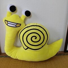 カタツムリのぬいぐるみ