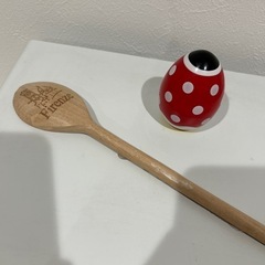 木製スプーンとケースの画像