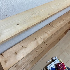 自作木製棚の画像