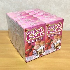 クリームあ〜んぱん ほおばり苺 1箱　38g 10箱セット