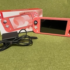 ニンテンドーSwitch liteピンク