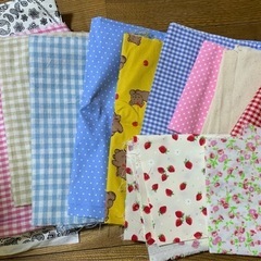 手芸セット　ハギレ色々の画像