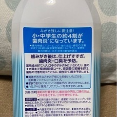 　クリアクリーン デンタルリンス ソフトミントの画像