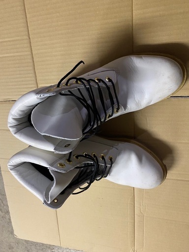 ティンバーランド　ブーツ　ホワイト