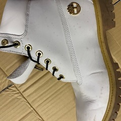 ティンバーランド　ブーツ　ホワイト
の画像