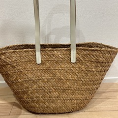 アニエスベー　カゴバック　ベージュの画像