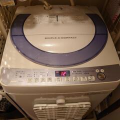 シャープ　洗濯機　7キロ