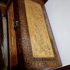 つづら箱 天然木 の画像
