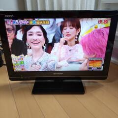 SHARP  AQUOS  19インチ  液晶テレビ  の画像