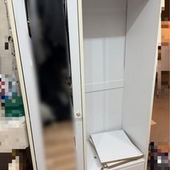ハンガーラック ミラー アンティーク