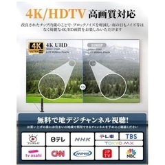 テレビアンテナ　室内　室外の画像
