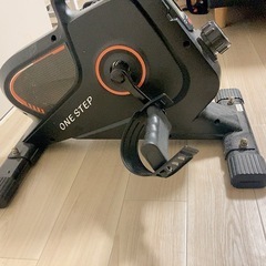 ミニフィットネスバイク　簡易エアロバイクの画像