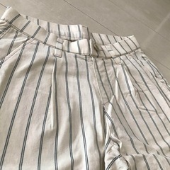 ストライプカジュアルパンツの画像