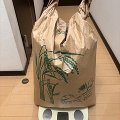 【受け渡し者決定】　米　（玄米 23.6kg）