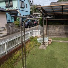 物干し台、物干し竿