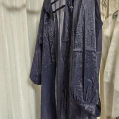 シースルー　ロングカーディガンの画像