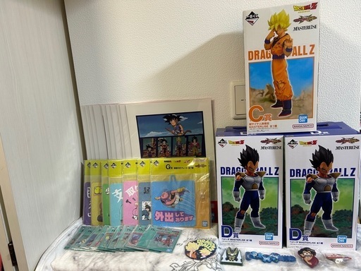 一番くじ ドラゴンボール VSオムニバスCROSS D賞 ベジータC賞超サイヤ  