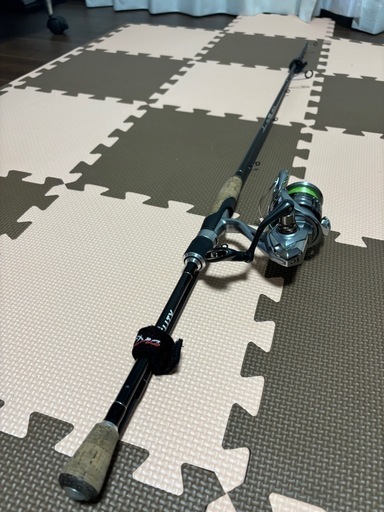 ルアーフィッシング　タックルセット