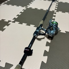 ルアーフィッシング　タックルセット