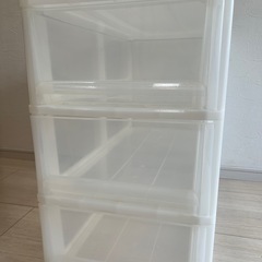 お値下げしました カインズ 押入れロングチェスト 3段 　
