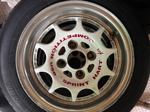 スプリントハート 13インチ 引き取り歓迎 スプリントハート 13インチ 希少当時物 (さかな) 松永のタイヤ