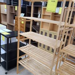 J9615　木製ラック　クリーニング済み【リユースのサカイ柏店】