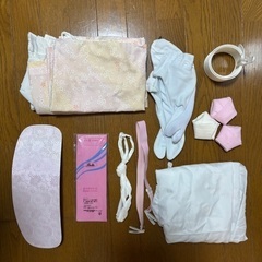 【着物セット】小紋・羽織・草履・帯・小物の画像