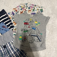 子供服　半袖半ズボン　サイズ80の画像