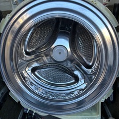 【取引中】【分解洗浄・消耗品交換済み】パナソニック ドラム式  NA-VD120L ヒーター式洗濯乾燥機 洗濯6kg 乾燥 3kg  給水弁・Vベルト交換　2013年式 　無料配達設置&古い洗濯機処分します(条件あり)  プチドラムの画像