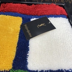 イヴ・サンローラン　プラージュ　バスマット　未使用長期保管品の画像