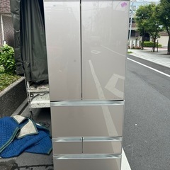 TOSHIBA 冷蔵庫 ベジータ プレミアムモデル クリアガラス...