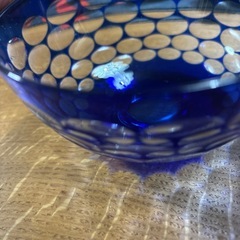 切子硝子鉢の画像