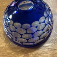 切子硝子鉢の画像