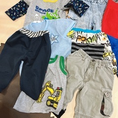 子供服　【90】半袖　長袖　トップス　ボトム　オールシーズン　まとめ売り　の画像