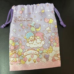 キキララのミニ巾着袋の画像