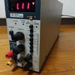 KIKUSUI PLZ72W 4～110V 0～12A 70W 電子負荷装置 菊水電子工業

