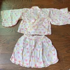 110cm*パステルカラーの浴衣ドレス