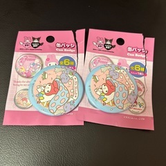 マイメロの缶バッジ