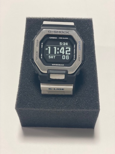 G-SHOCK G-LIDE GBX-100-7JF 腕時計 ホワイト/ブラック
