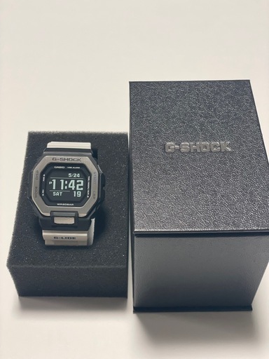 G-SHOCK G-LIDE GBX-100-7JF 腕時計 ホワイト/ブラック