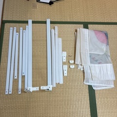 ベッドガード　ゾウさん柄　の画像