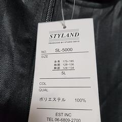 値下げ！未使用新品　5Lジャージ　メンズ　ブラックの画像