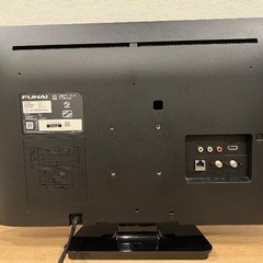 フナイ　24インチテレビ　2019年製の画像