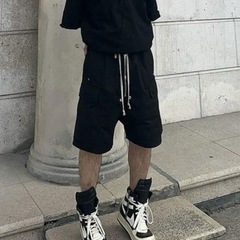 リックオウエンス風ハーフパンツ