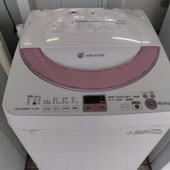 美品　シャープ　音の静かな 洗濯機　ハイパワー6kg　高性能　洗濯機の画像