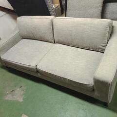 訳あり！ブランド品　ライトグレー 2人掛けソファ　RELAXFO...