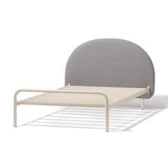 【美品】Francfrancのセミダブルベッド