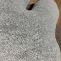 7/30まで　中古　車でうたた寝クッション　うさぎ　の画像
