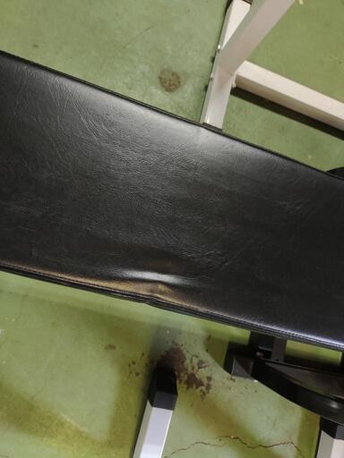 【公式サイト】正規ブランド品通販 トレーニングベンチ 黒/白 ベンチプレス セーフティーバー 広島 ウエイトトレーニング